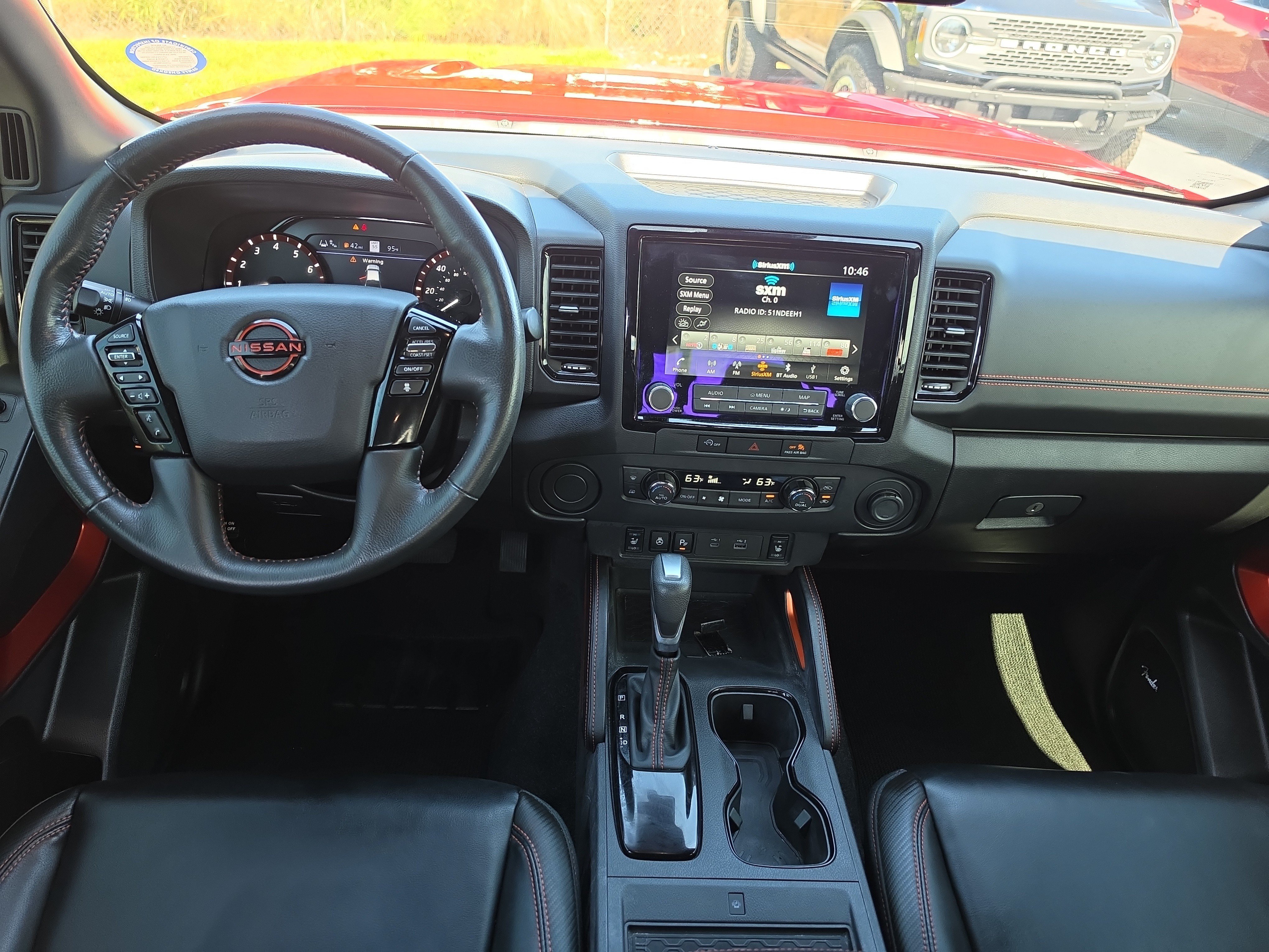 Used 2023 Red Nissan Crew Cab PRO-X 4x2 image 10