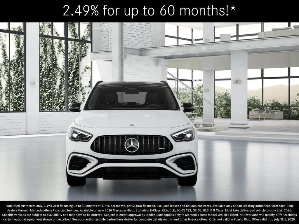 New 2026 Polar White Mercedes-Benz AMG® GLA 35 4MATIC SUV image 49