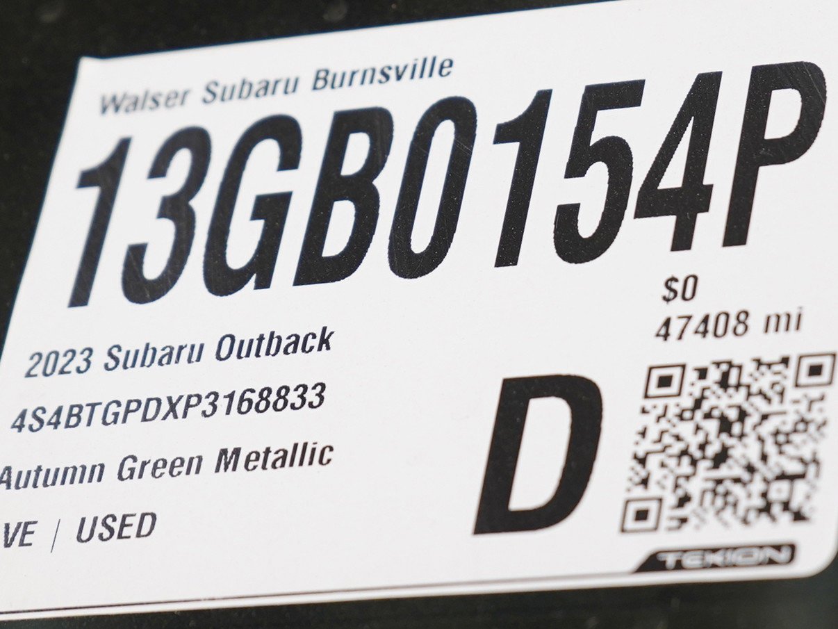 Used 2023 Autumn Green Metallic Subaru Touring Xt image 28