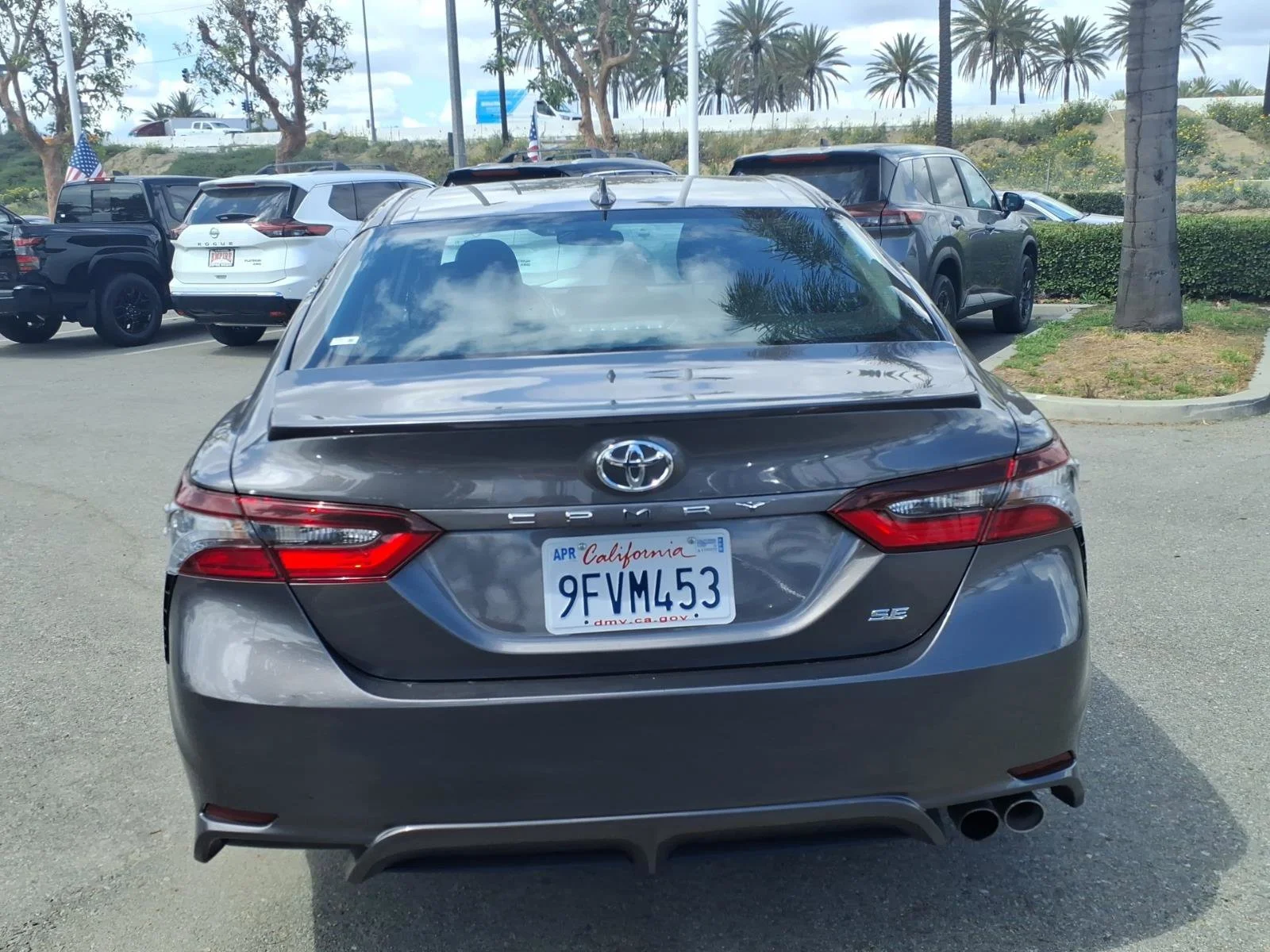 Used 2023 Predawn Gray Mica Toyota SE image 6