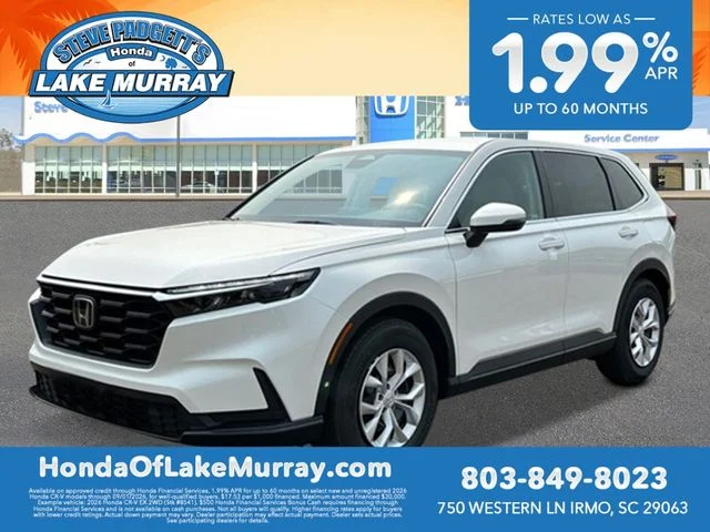 New 2026 Platinum White Pearl Honda LX image 1