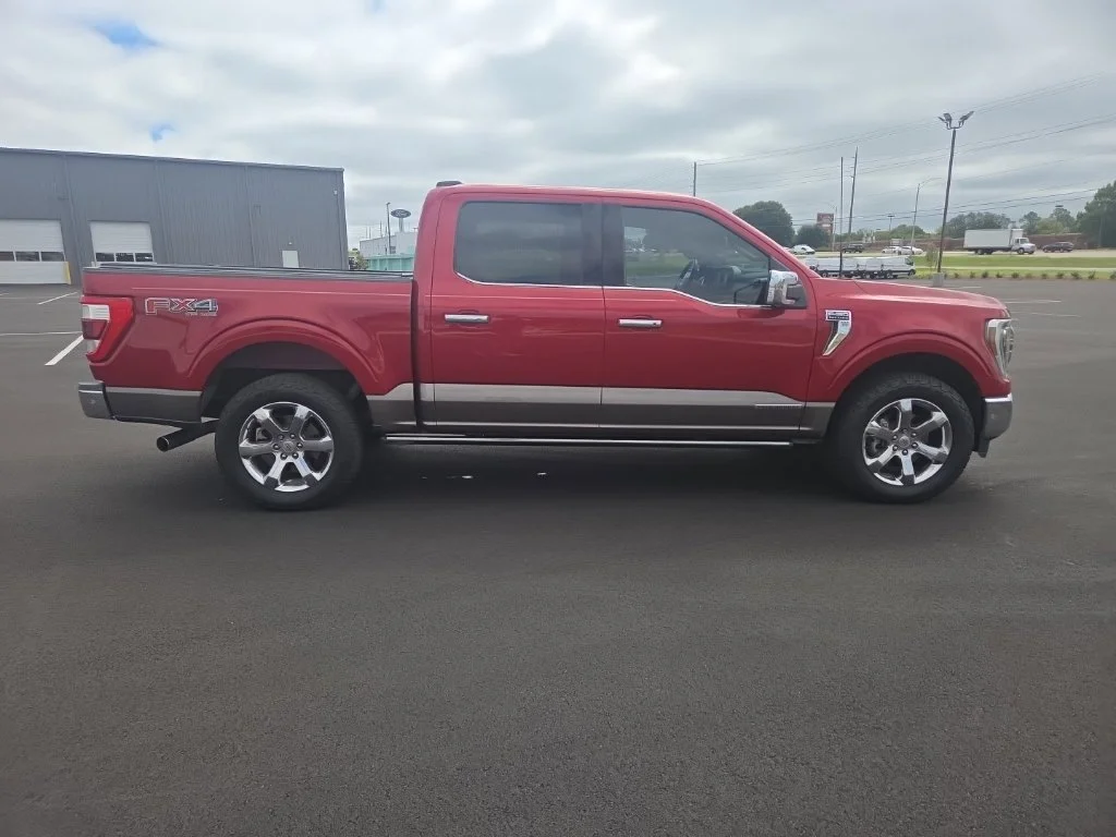 Used 2021 Red Ford King Ranch image 16