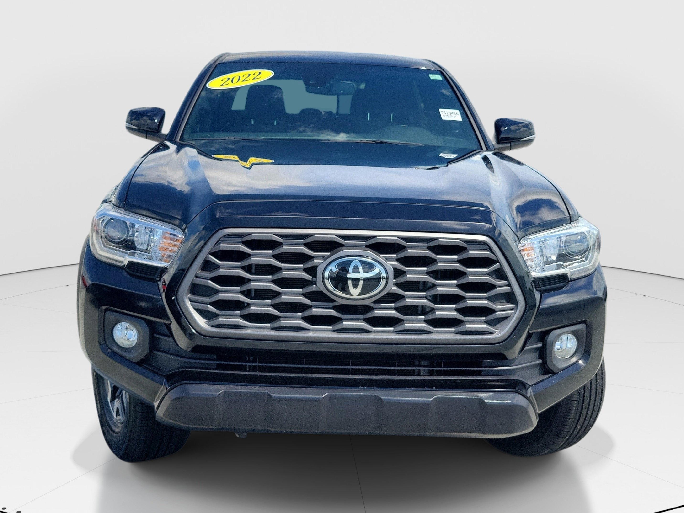 Used 2022 Midnight Black Metallic Toyota TRD Off-Road image 2