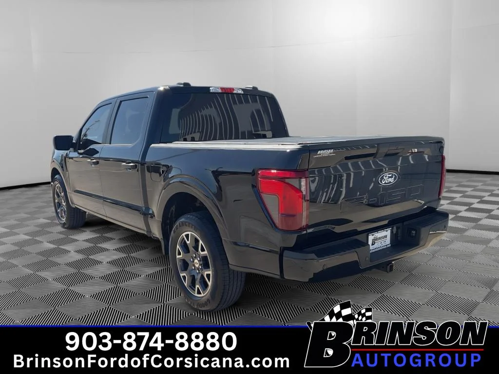 Used 2024 Agate Black Metallic Ford STX image 5