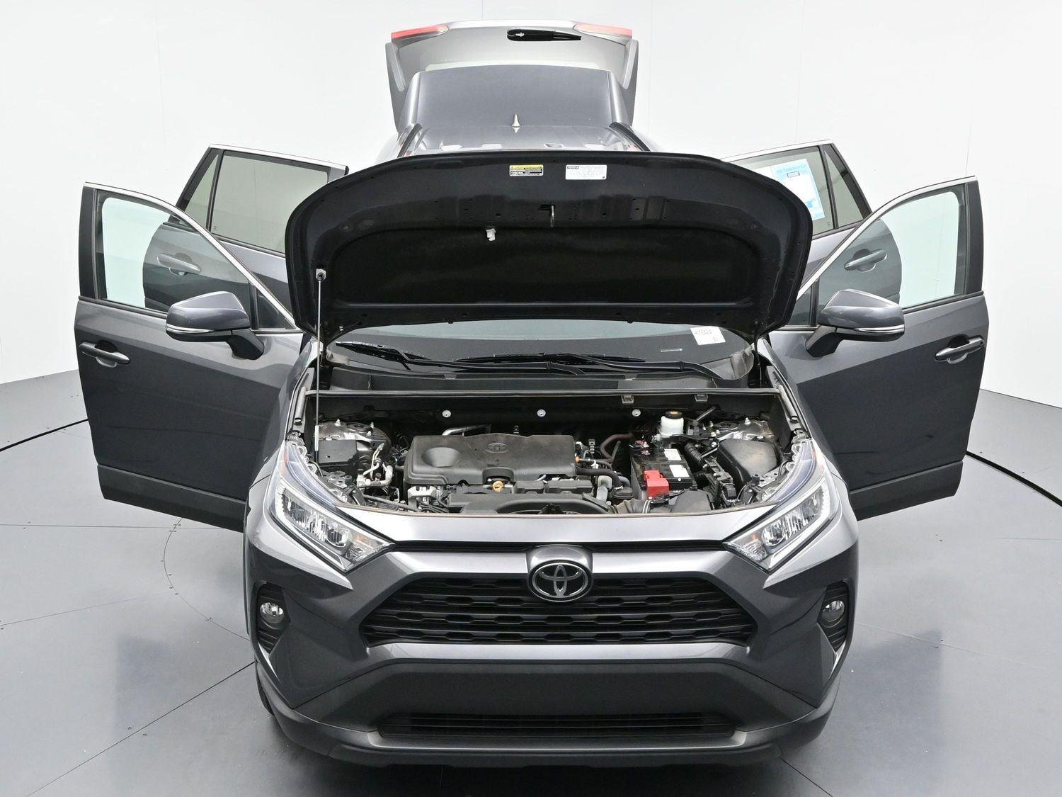 Used 2021 Magnetic Gray Metallic Toyota XLE image 44
