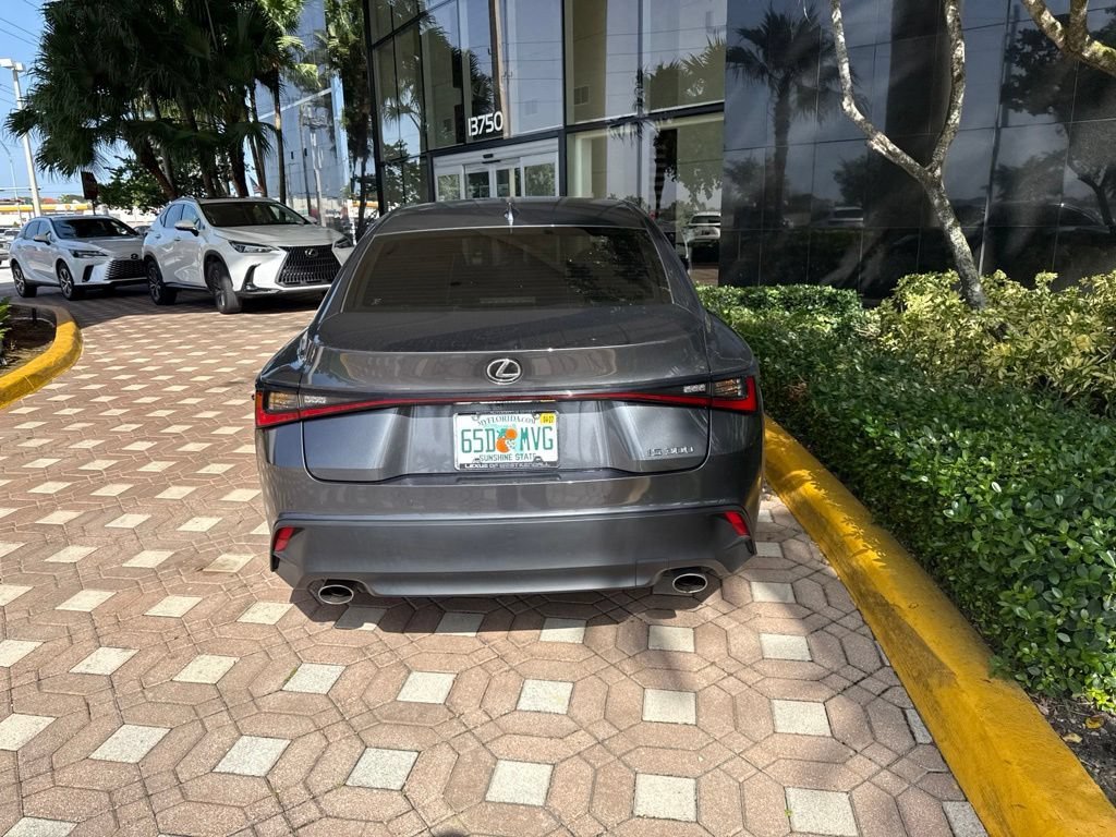 Used 2023 CLOUDBURST GRAY Lexus IS 300 image 7