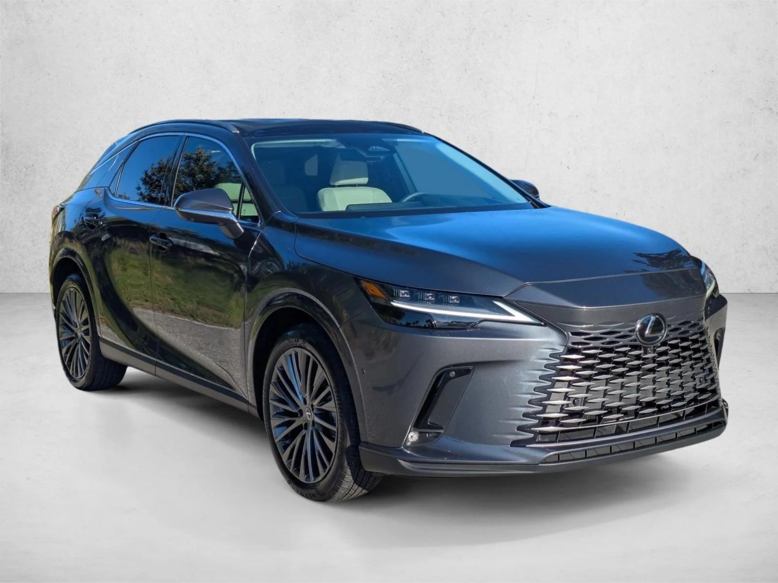 Used 2024 Cloudburst Gray Lexus RX 350 Luxury image 3