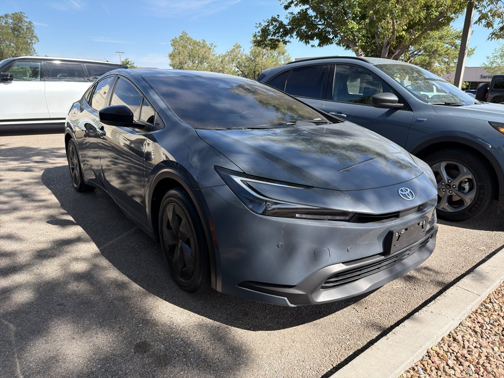 Used 2023 Reservoir Blue Toyota LE image 3