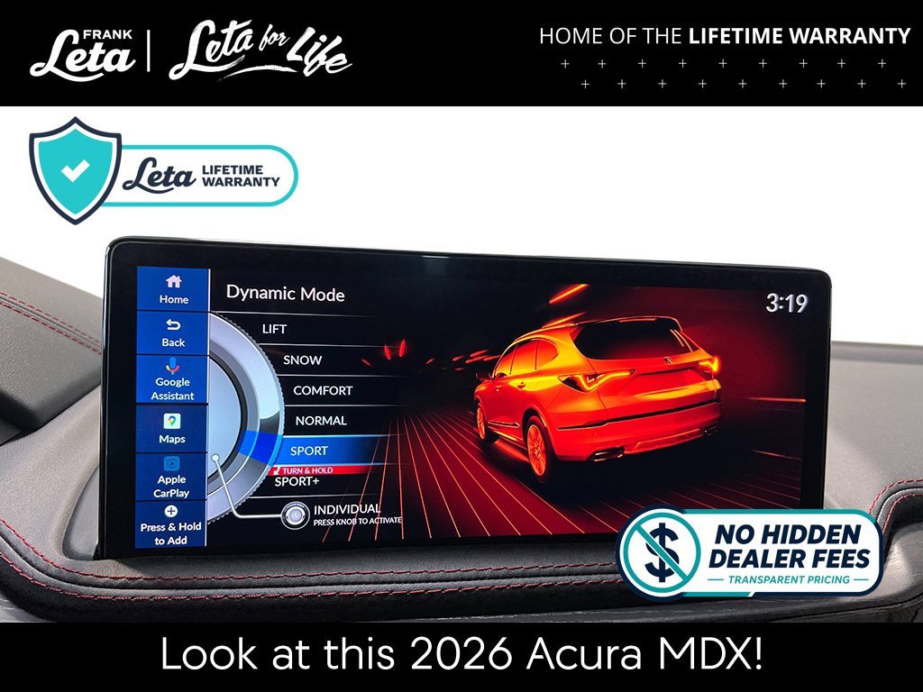 New 2026 Liquid Carbon Metallic Acura Type S w/Advance Package image 23