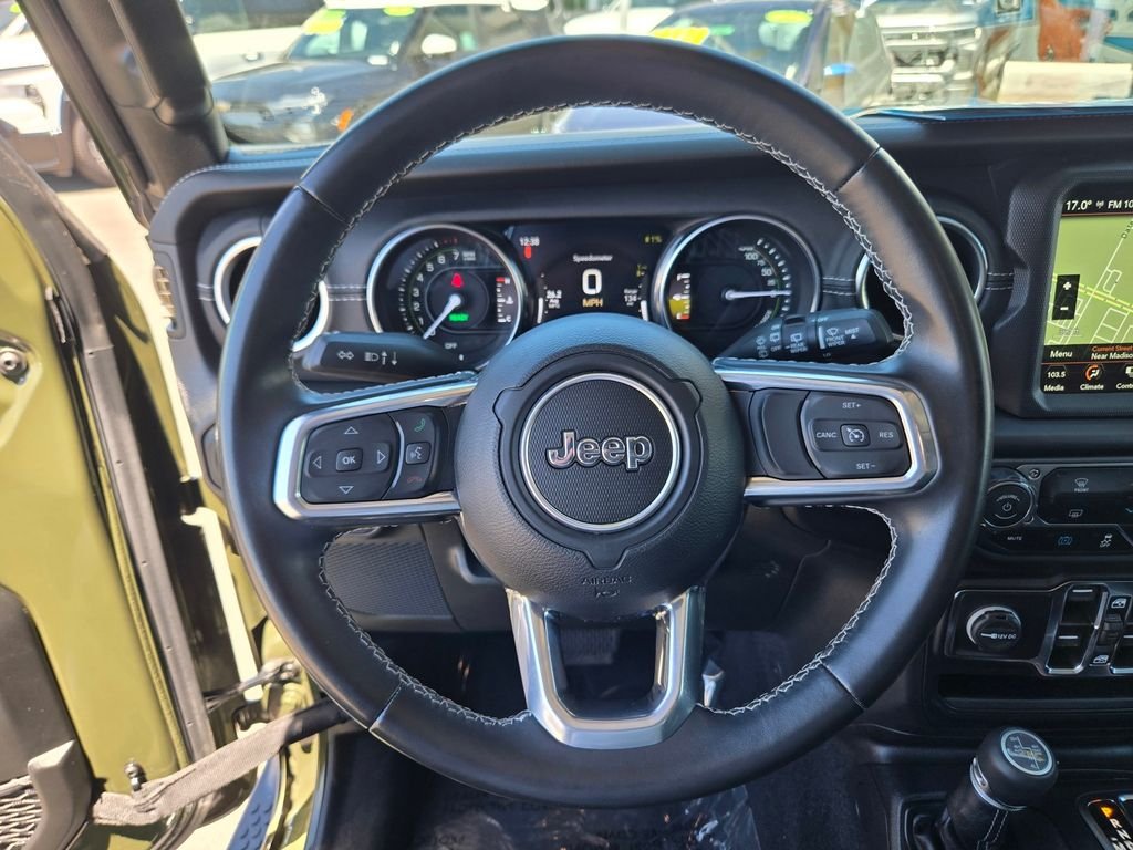 Used 2022 Green Jeep Unlimited Sahara 4xe image 20