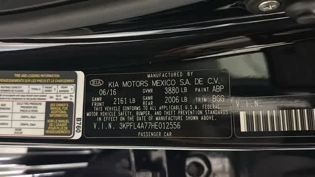 Used 2017 Aurora Black Kia LX image 10