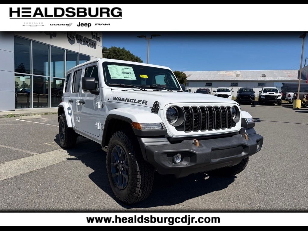 New 2026 Bright White Clearcoat Jeep 85th Anniversary Edition image 7