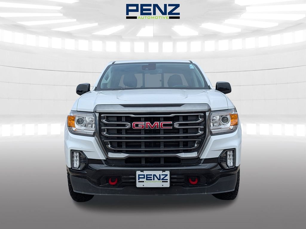 Used 2021 GMC Canyon AT4 with VIN 1GTG6FEN6M1174188 for sale in Rochester, Minnesota
