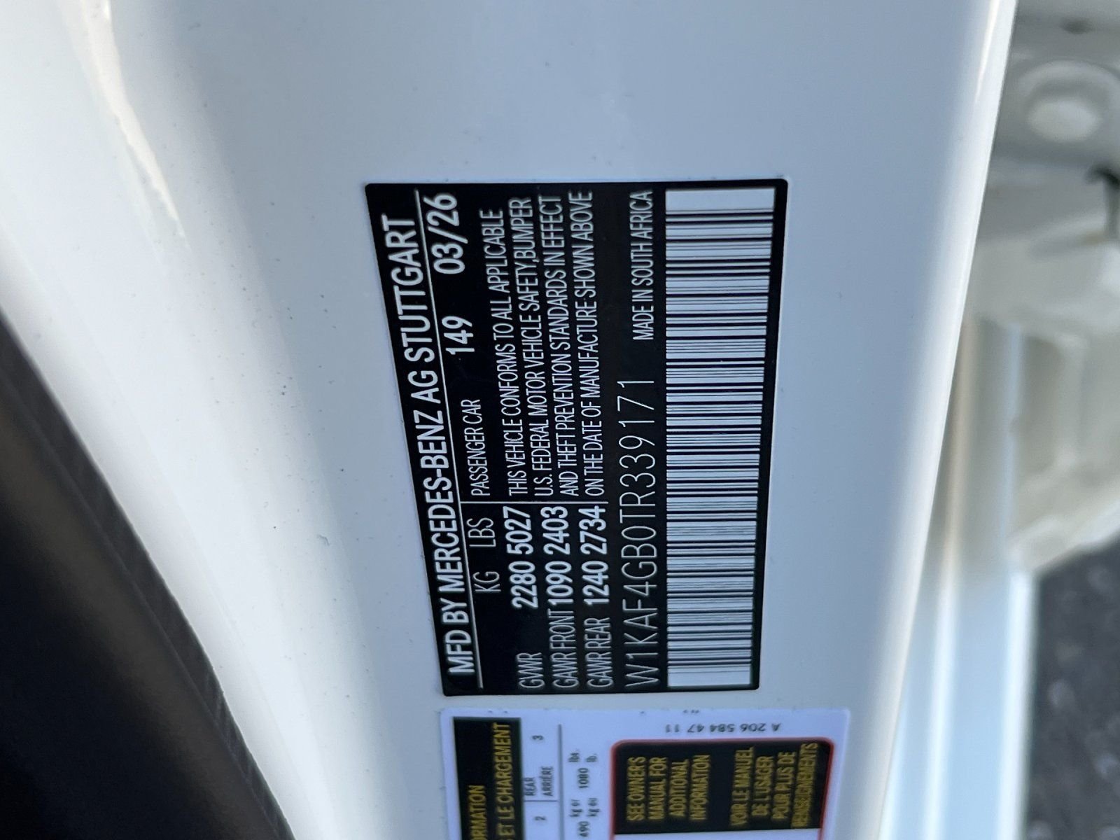 New 2026 Polar White Mercedes-Benz C 300 image 32