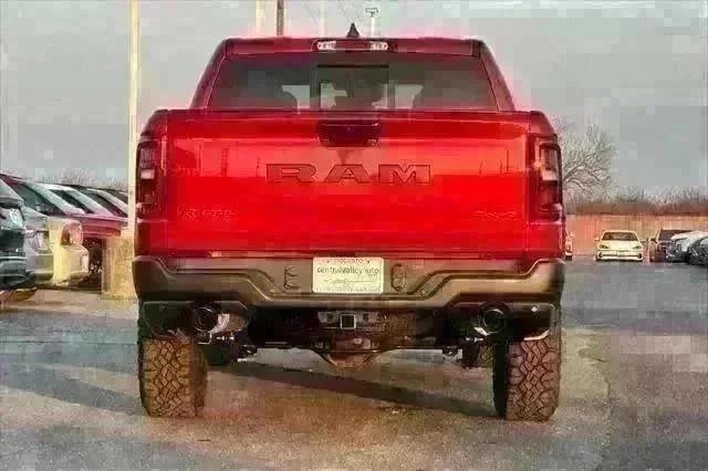 New 2026 Molten Red Pearl-Coat Exterior Paint RAM REBEL image 5