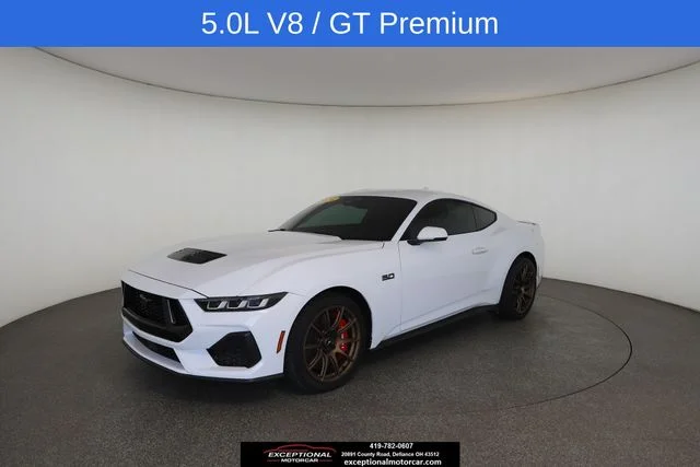 Used 2024 White Ford GT Premium image 3