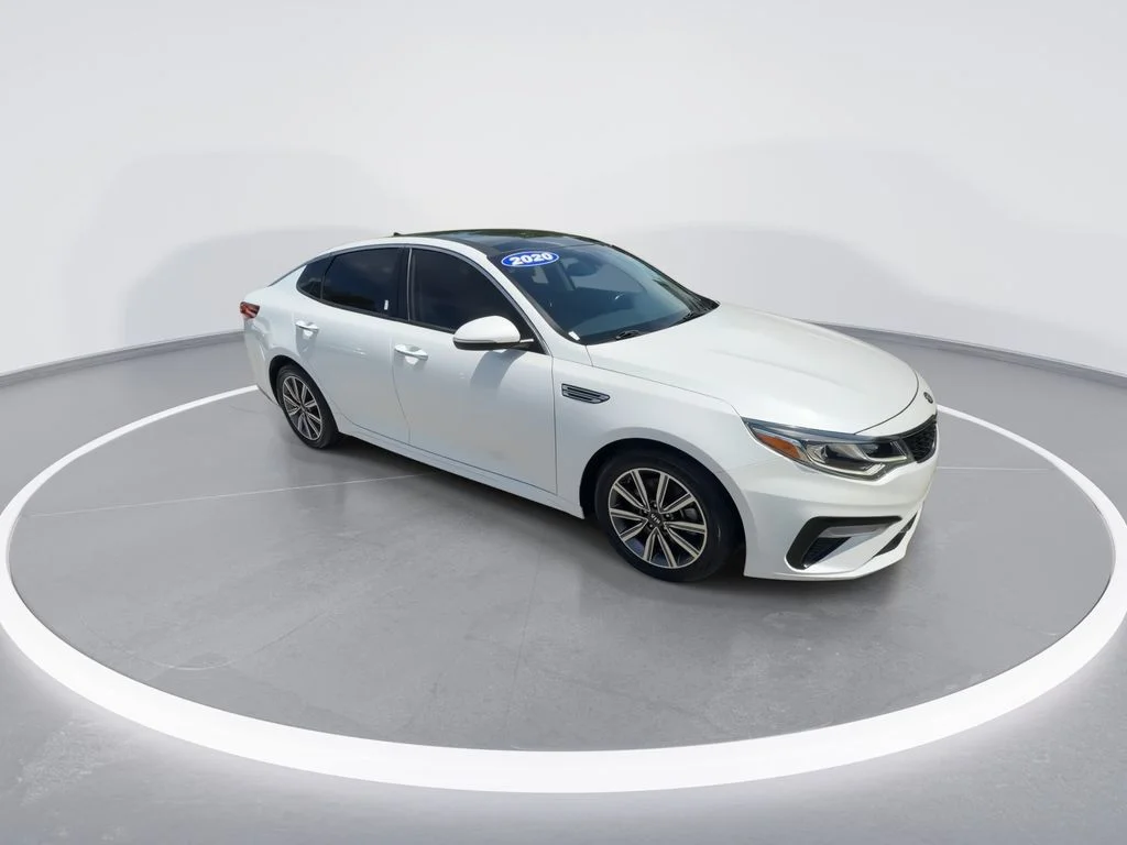 Used 2020 White Kia EX Premium image 2