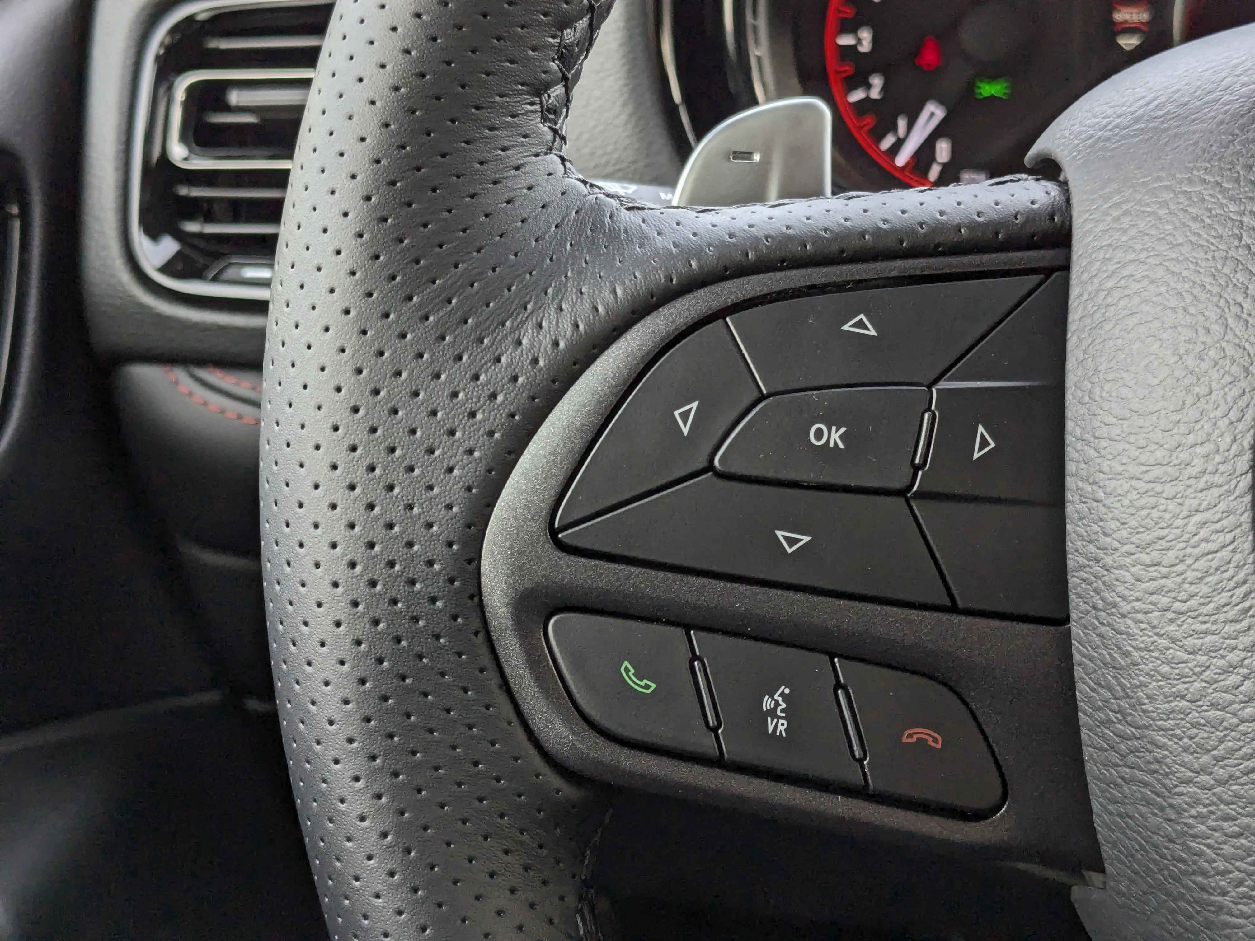 New 2026 White Dodge GT Plus - - GT Plus Pkg (2BH) - 2nd Row Captain Chairs - Ebony Red Leather?Faced Seats - 10.1 Nav & image 17