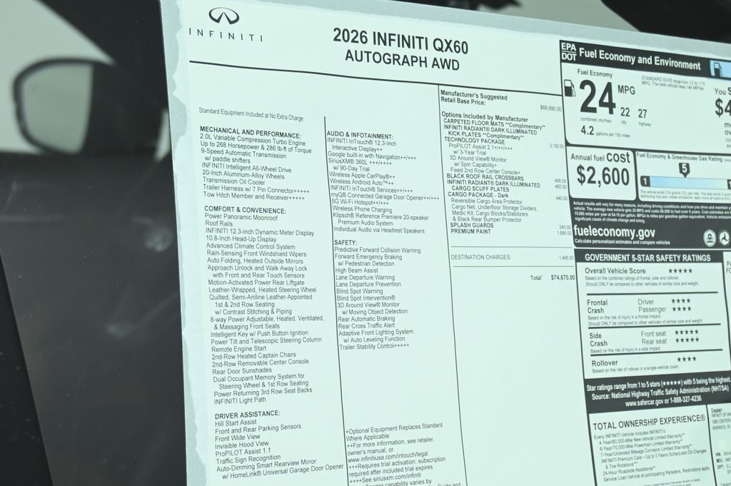 2026 INFINITI QX60 AUTOGRAPH - Photo 31