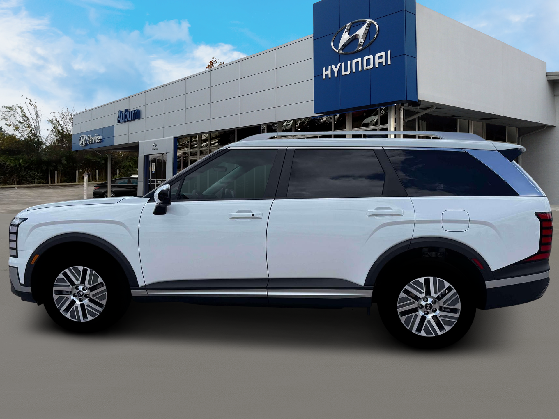New 2026 White Hyundai Blue SEL 7P image 3