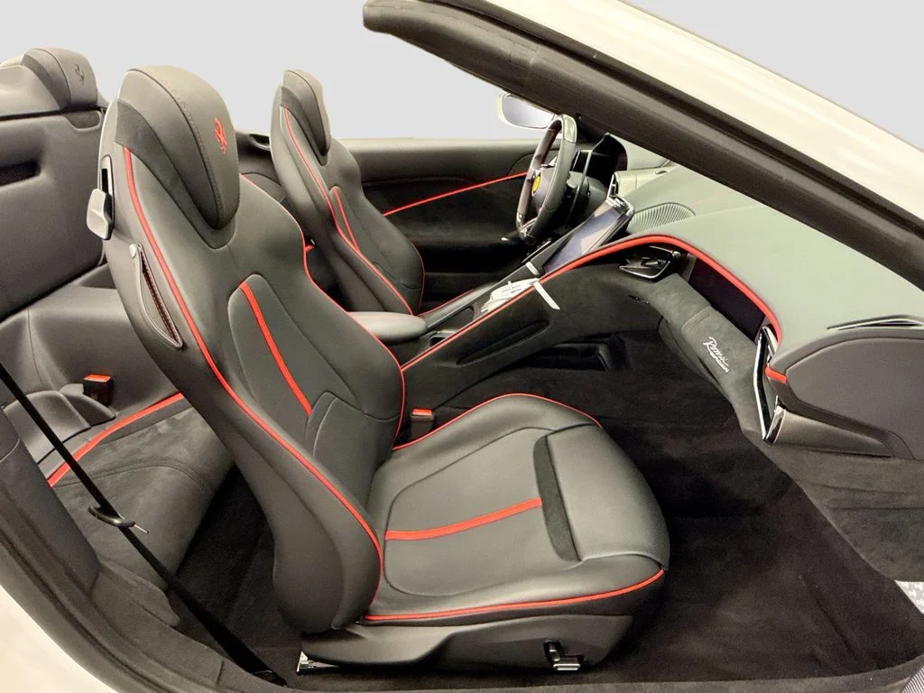Used 2025 Bianco Avus Ferrari Spider image 26