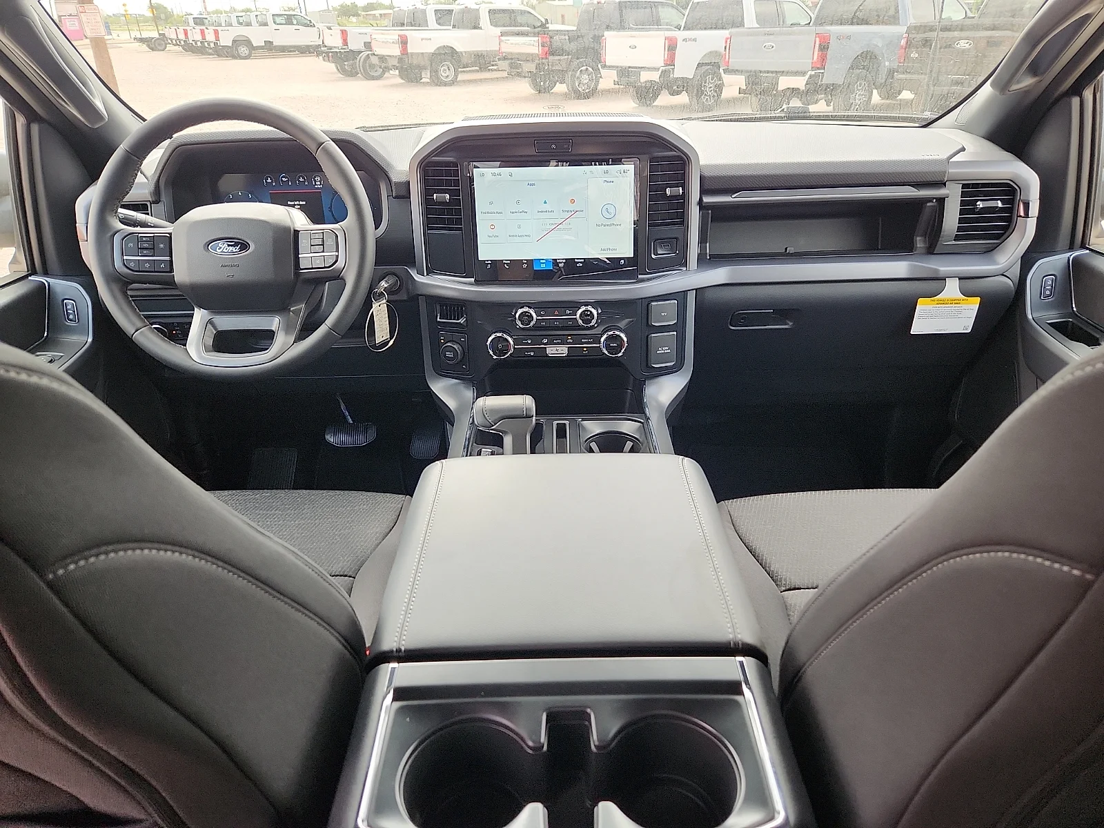 New 2026 Carbonized Gray Metallic Ford XLT image 13