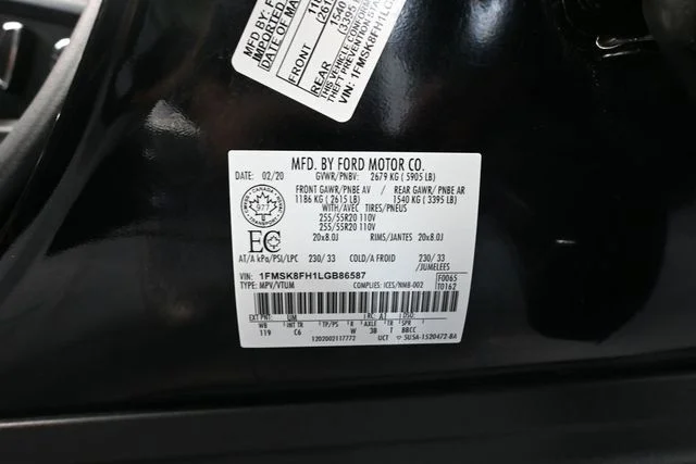 Used 2020 Black Ford Limited image 49