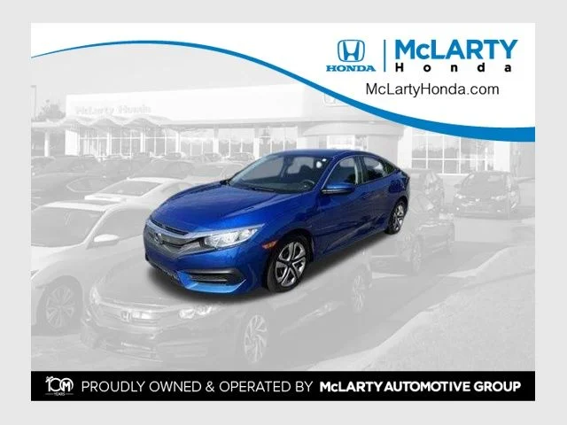 Used 2017 Blue Honda LX image 1