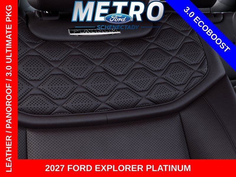 New 2027 Agate Black Metallic Ford Platinum image 16