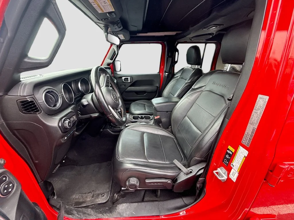 Used 2022 Red Jeep Unlimited Sahara 4xe image 23
