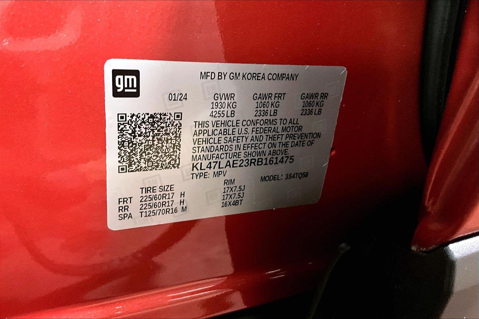 Used 2024 Sunrise Red Metallic Buick Preferred image 35