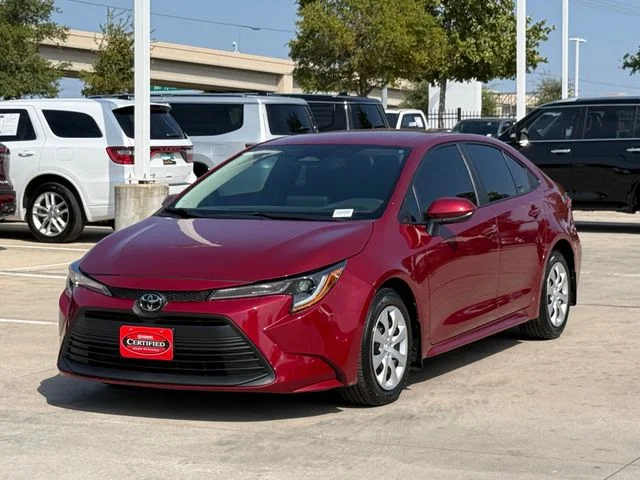 Certified Used 2024 RUBY FLARE PEARL Toyota LE image 8