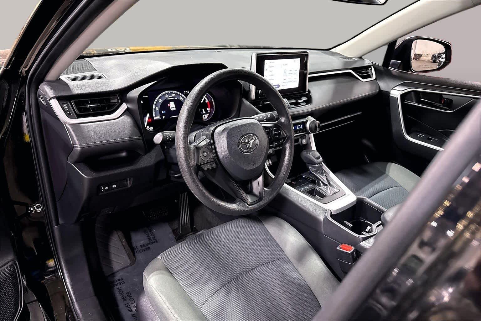 Certified Used 2023 Midnight Black Metallic Toyota LE image 18