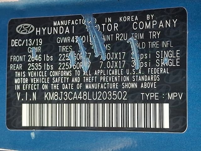 Used 2020 Blue Hyundai Value image 27