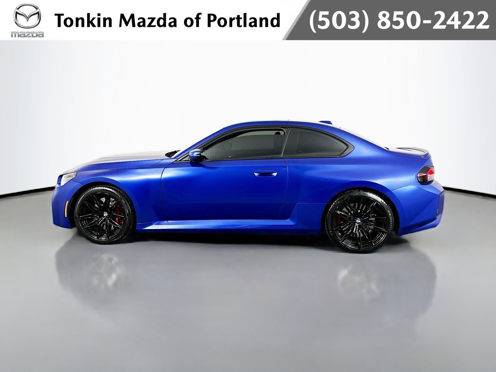 Used 2024 Frozen Portimao Blue II Metallic BMW Base image 4