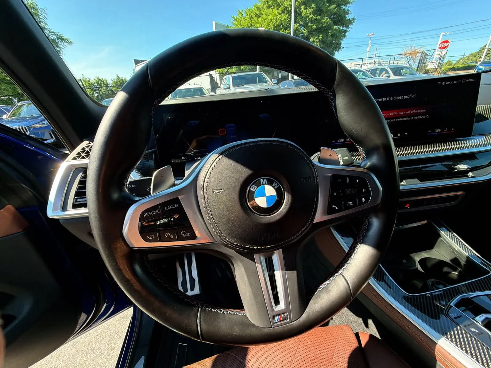 Certified Used 2024 Marina Bay Blue Metallic BMW M60i image 23