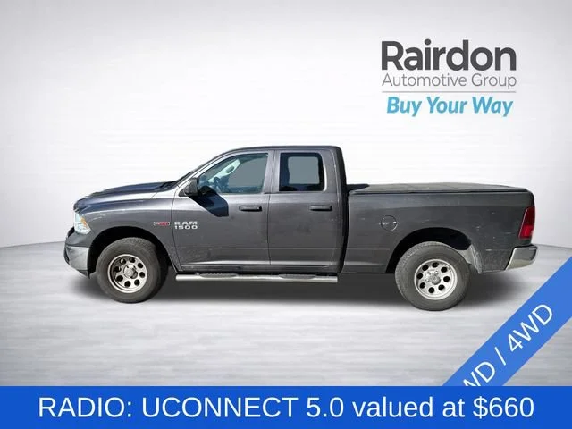 Used 2016 Granite Crystal Metallic Clearcoat Ram Tradesman image 4