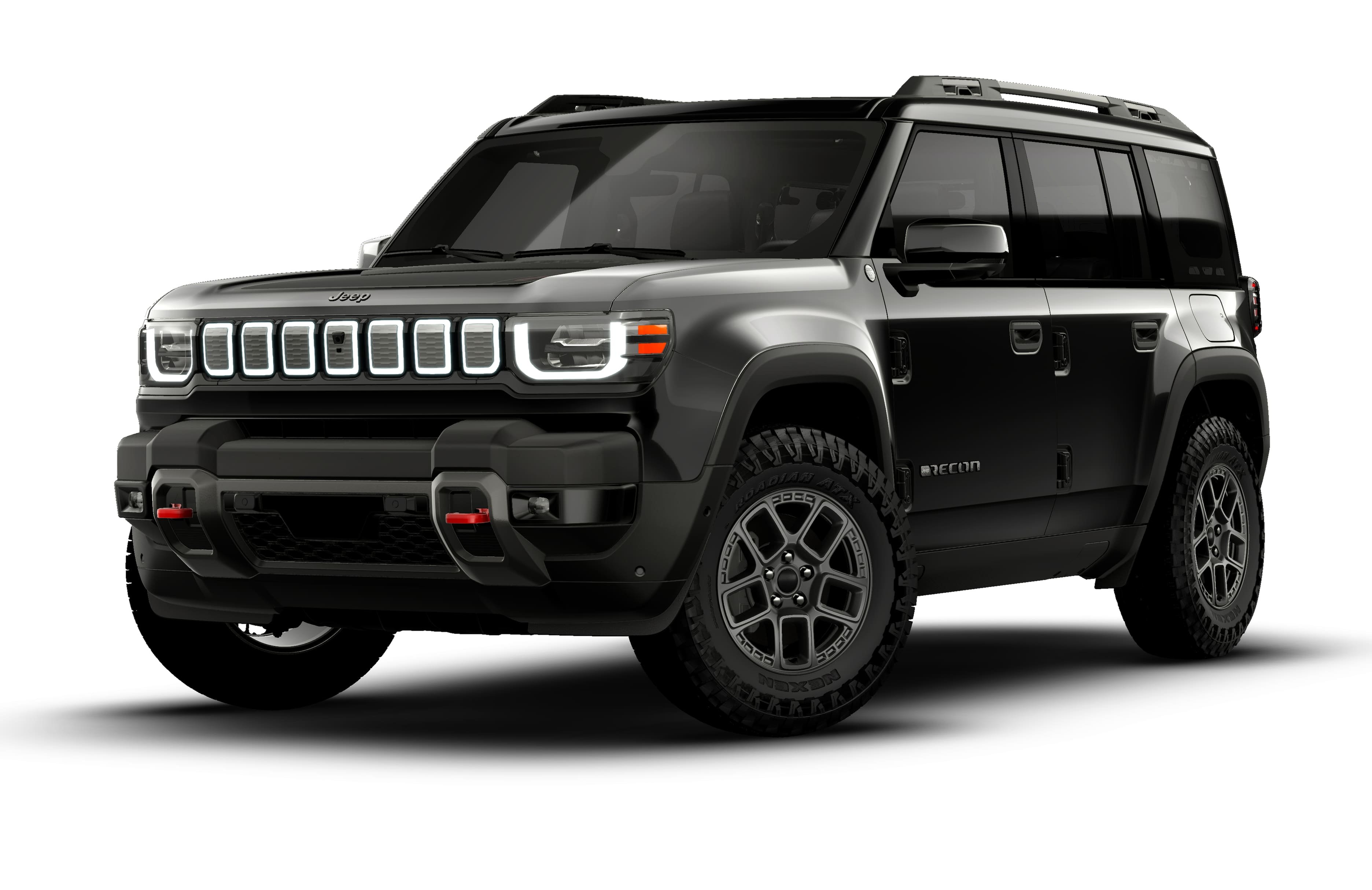 New 2026 Diamond Black Crystal Pearl-Coat Exterior Paint Jeep Moab image 1