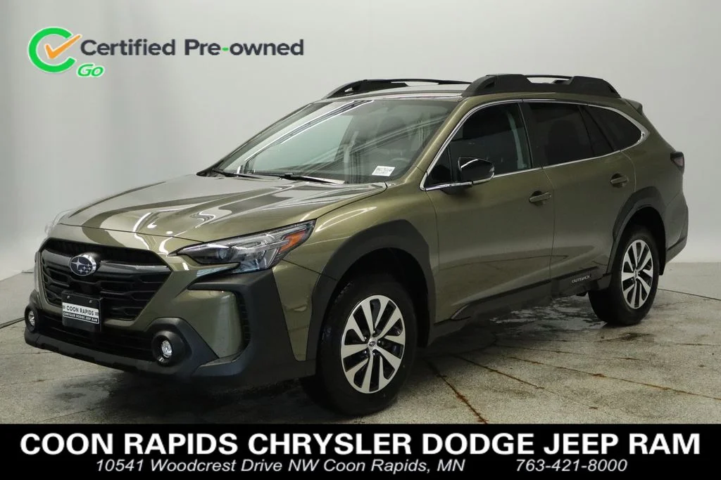 Certified Used 2025 Green Subaru Premium image 1
