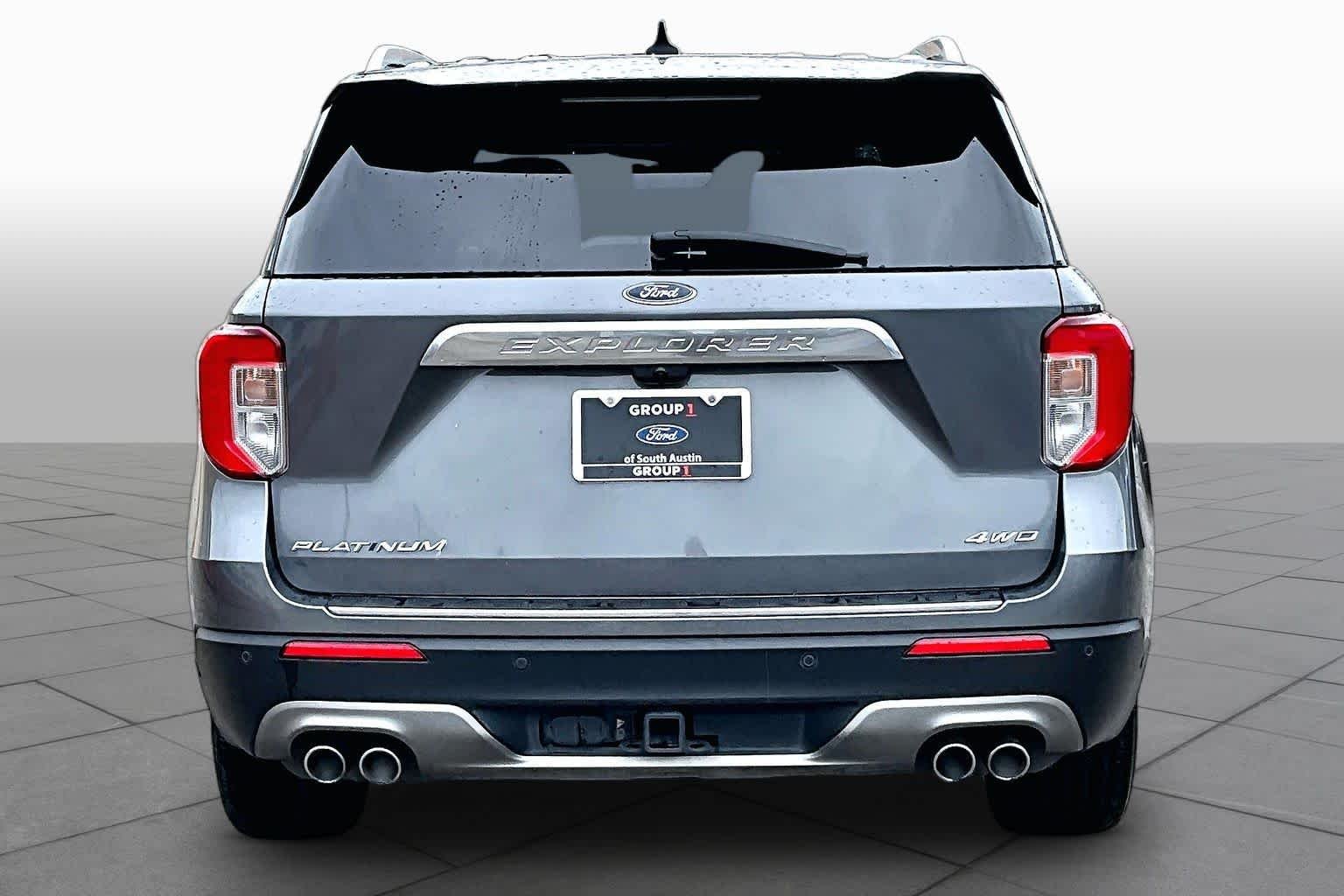 Used 2021 Carbonized Gray Metallic Ford Platinum image 5