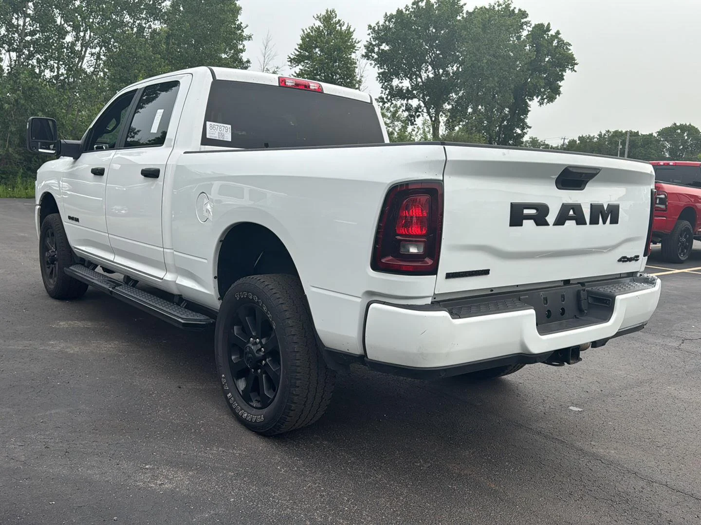 Used 2025 Bright White Clearcoat Ram Big Horn image 11
