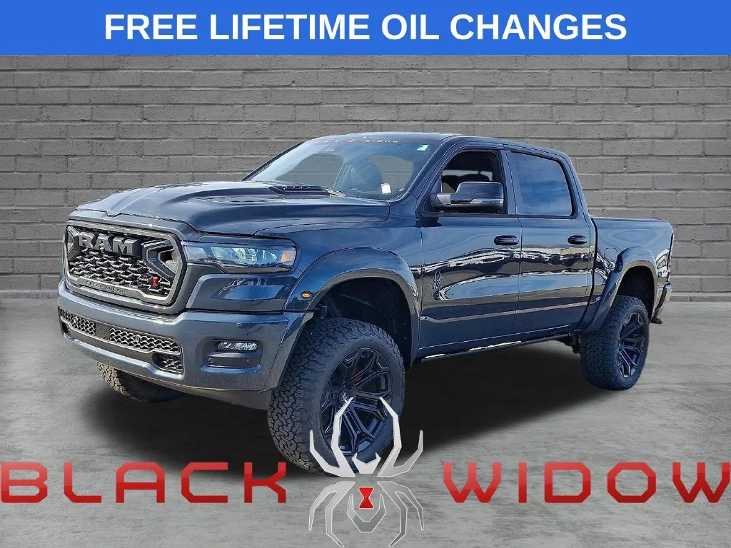 New 2026 Forged Blue Metallic Exterior Paint RAM Big Horn image 3