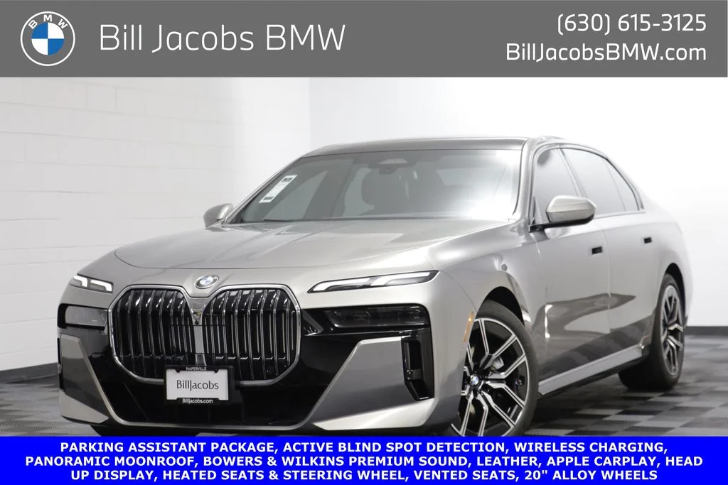 Certified Used 2023 Gray BMW 760i xDrive image 1