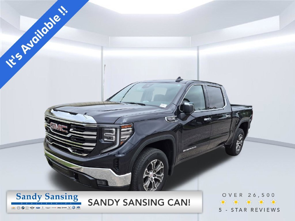 Used 2025 Titanium Rush Metallic GMC SLT image 1