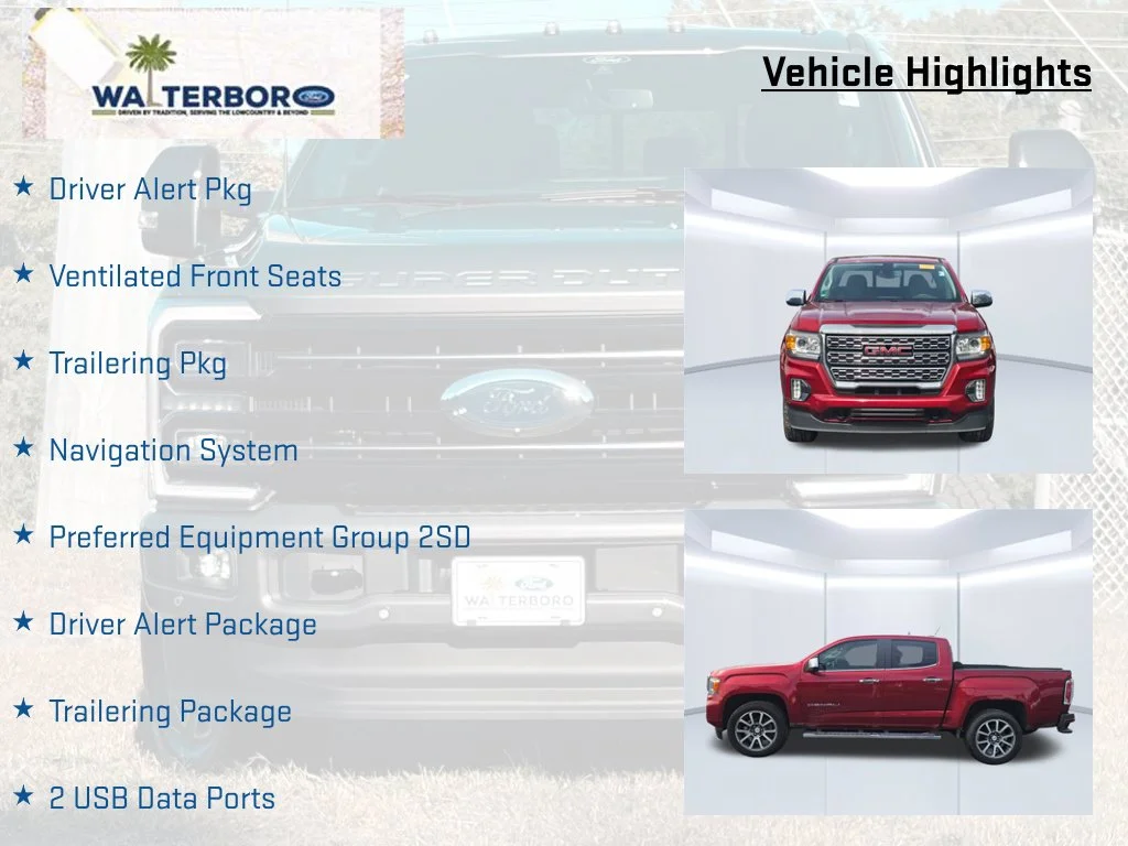 Used 2021 Cayenne Red Tintcoat GMC Denali image 21