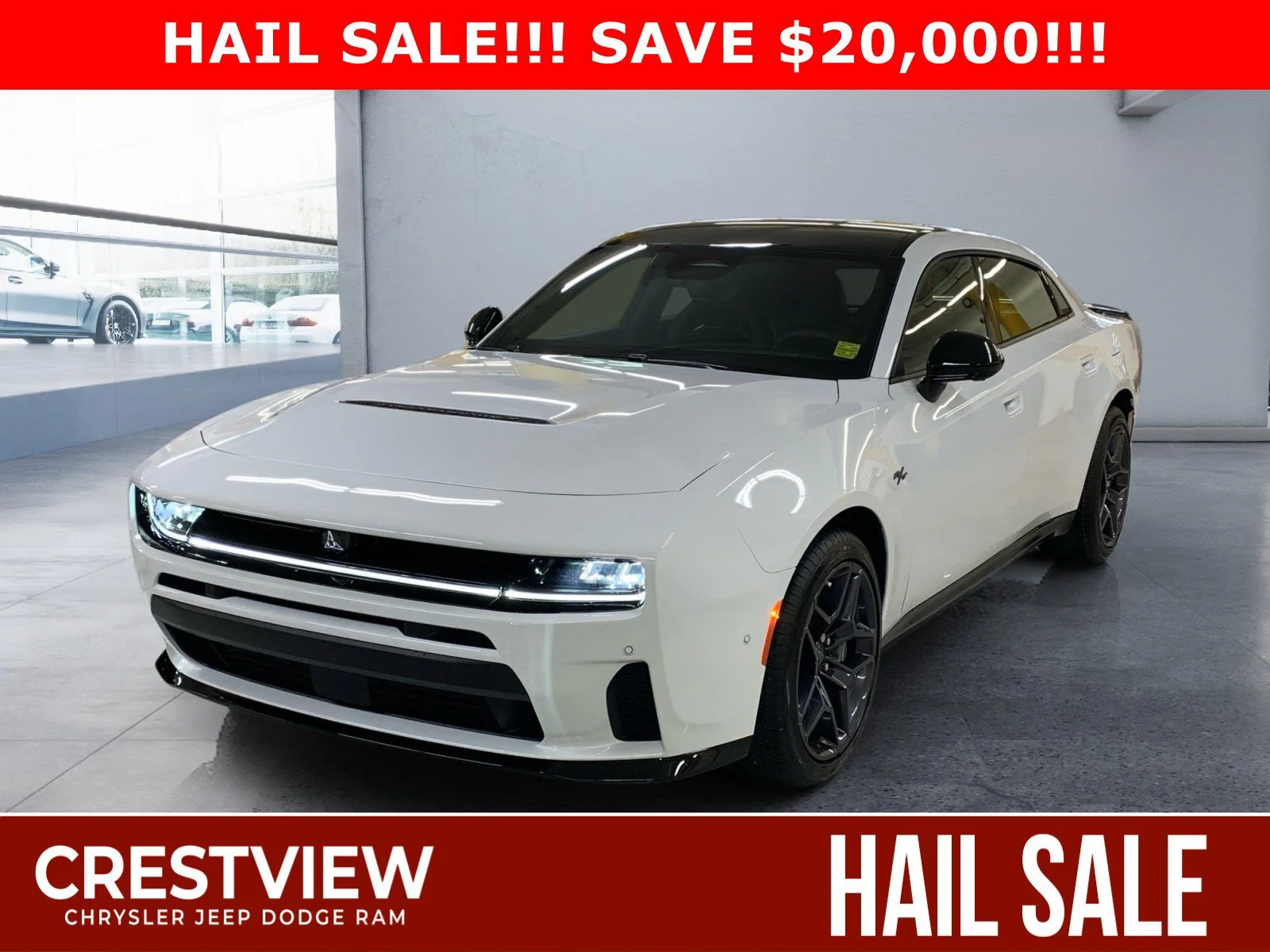 New 2026 White Knuckle Dodge R/T Plus image 1