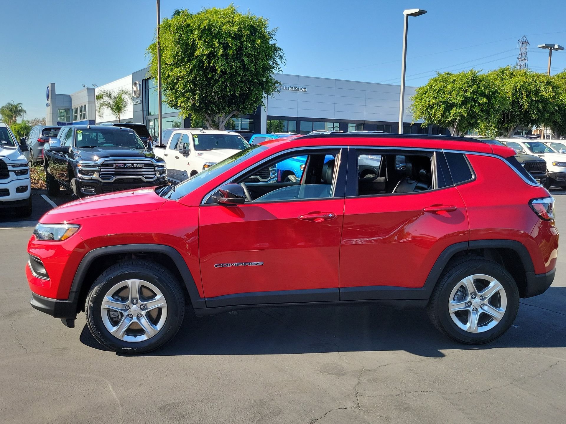 Certified Used 2024 Red Jeep Latitude image 23