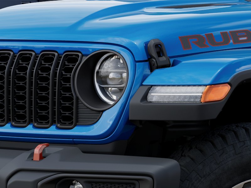 New 2026 Hydro Blue Pearl-Coat Exterior Paint Jeep Rubicon image 6