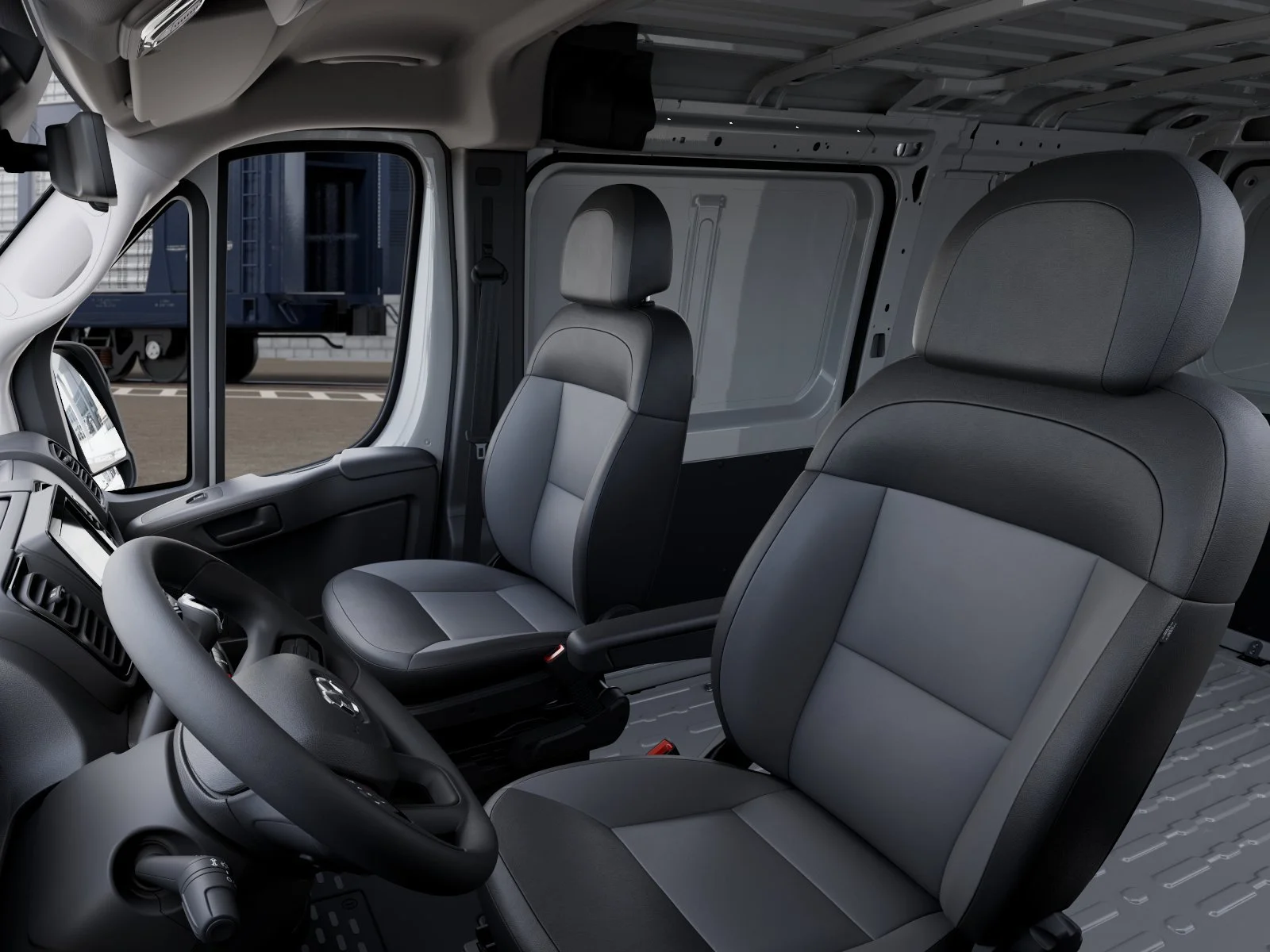 New 2026 Bright White Clearcoat Ram Low Roof image 23