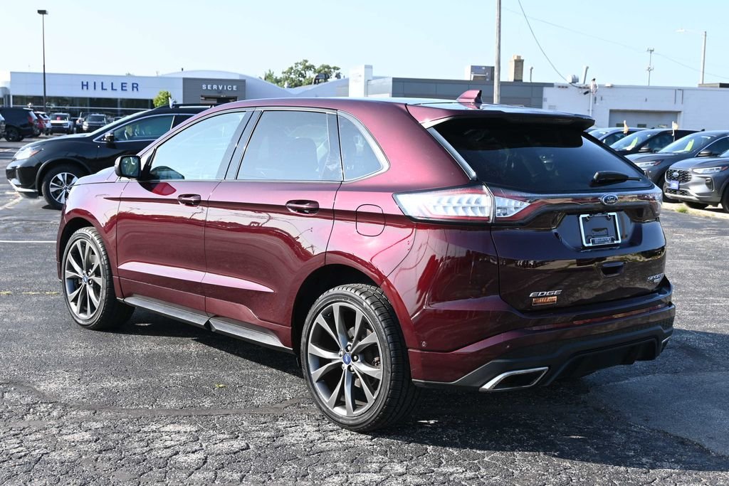 Used 2018 Burgundy Ford Sport image 11